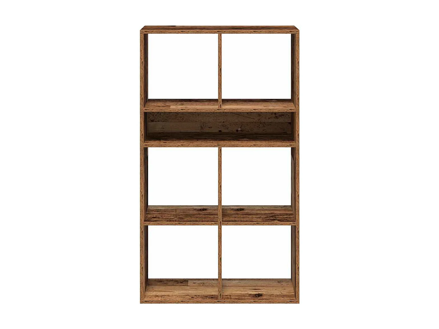Bibliothèque | Etagère de rangement | Meuble de rangement vieux bois 66x31x112 cm bois d'ingénierie
