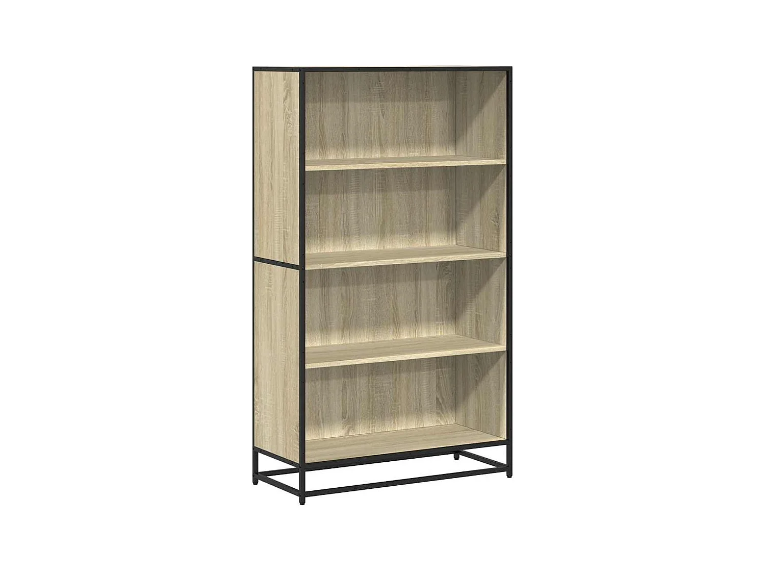 Bibliothèque | Etagère de rangement | Meuble de rangement chêne sonoma 80,5x35x139 cm bois d'ingénierie