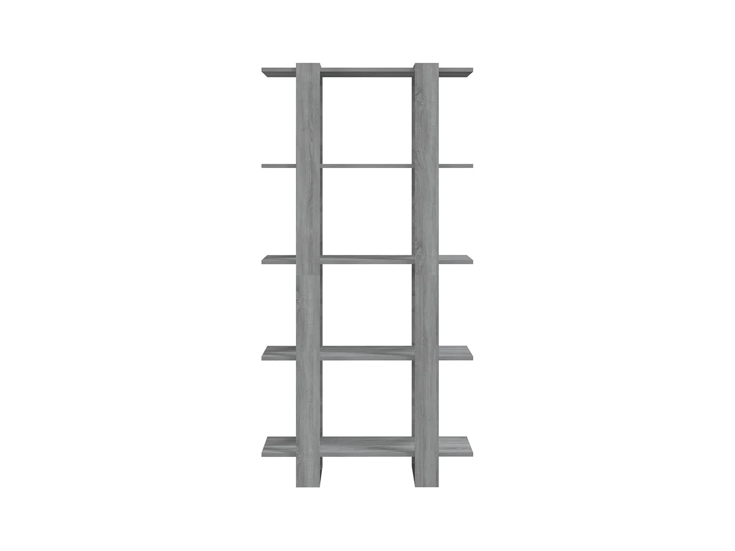 Bibliothèque | Etagère de rangement | Meuble de rangement Sonoma gris 80x30x160 cm