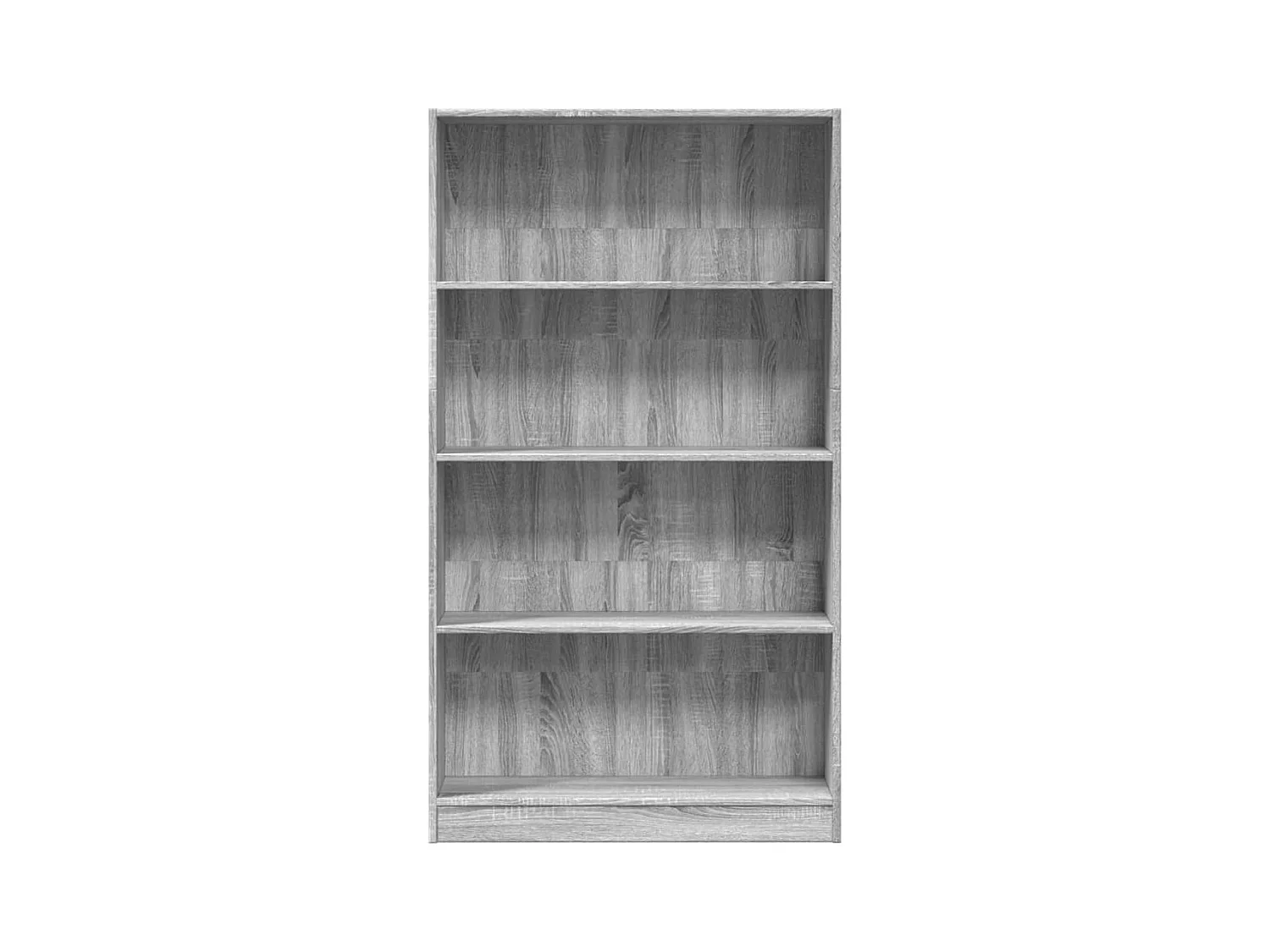 Bibliothèque | Etagère de rangement | Meuble de rangement sonoma gris 80x24x143 cm bois d'ingénierie