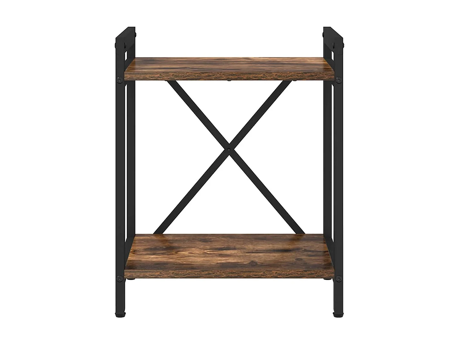 Libreria | Scaffale | Mobile di stoccaggio Rovere fumo 40 x 30 x 48.5 cm Legno multistrato