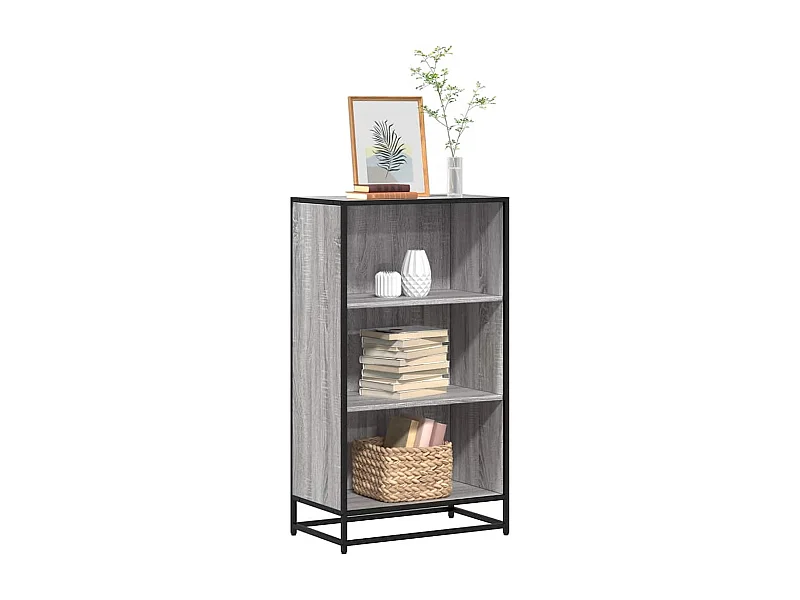 Bibliothèque | Etagère de rangement | Meuble de rangement sonoma gris 60x35x107,5 cm bois d'ingénierie