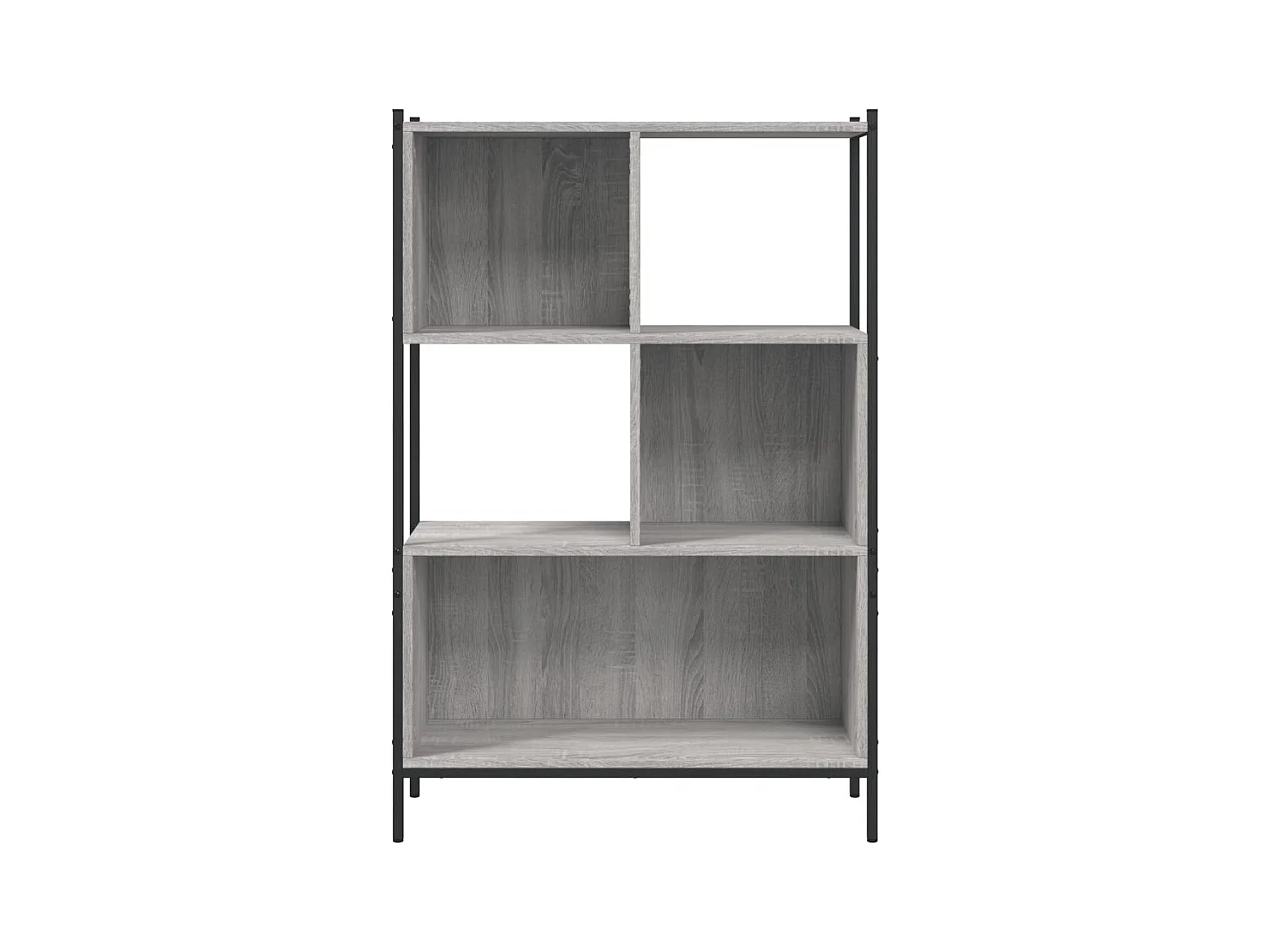 Bibliothèque | Etagère de rangement | Meuble de rangement sonoma gris 72x28x109 cm bois d'ingénierie