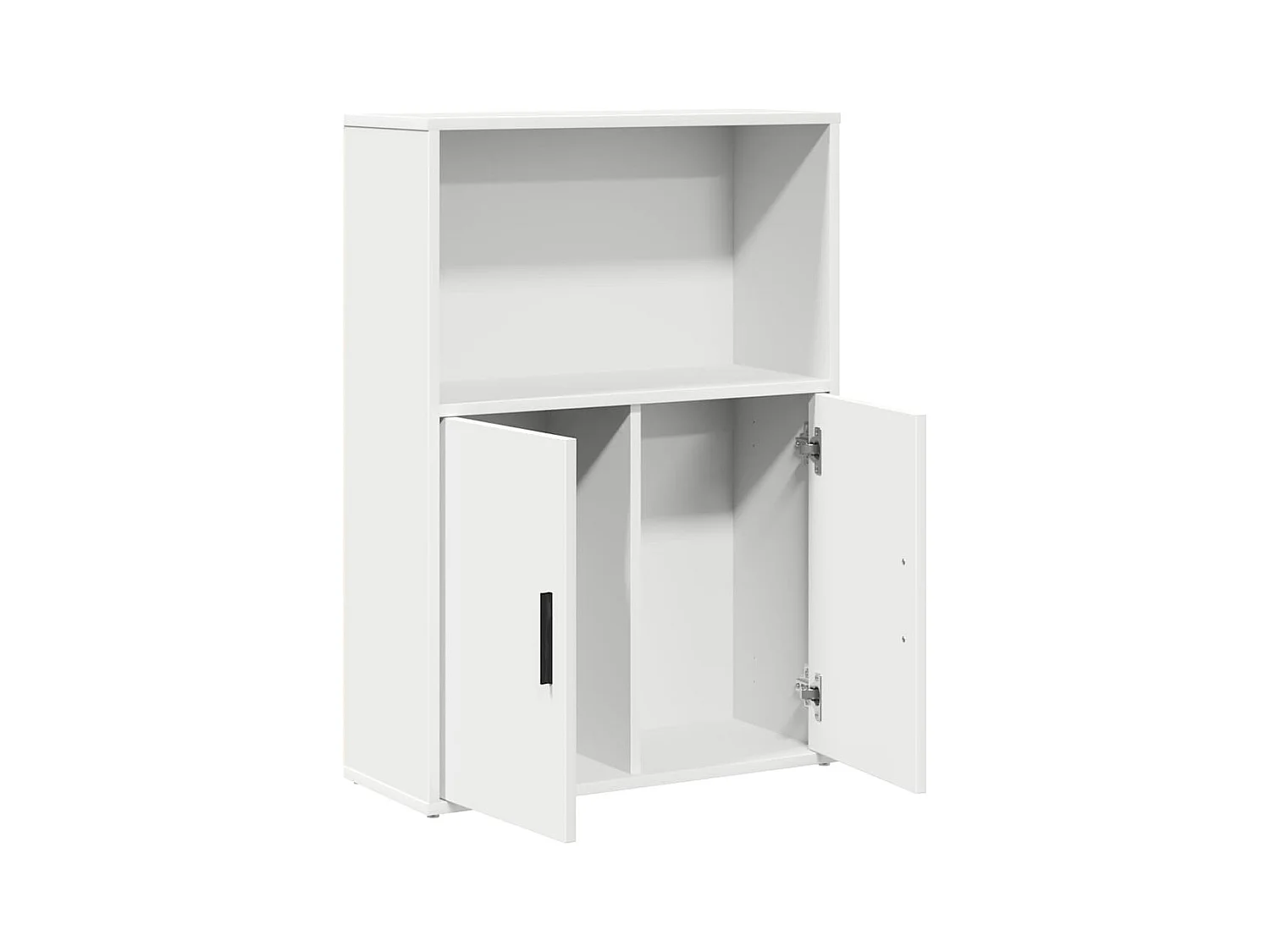 Bibliothèque | Etagère de rangement | Meuble de rangement blanc 60x24x85 cm bois d'ingénierie