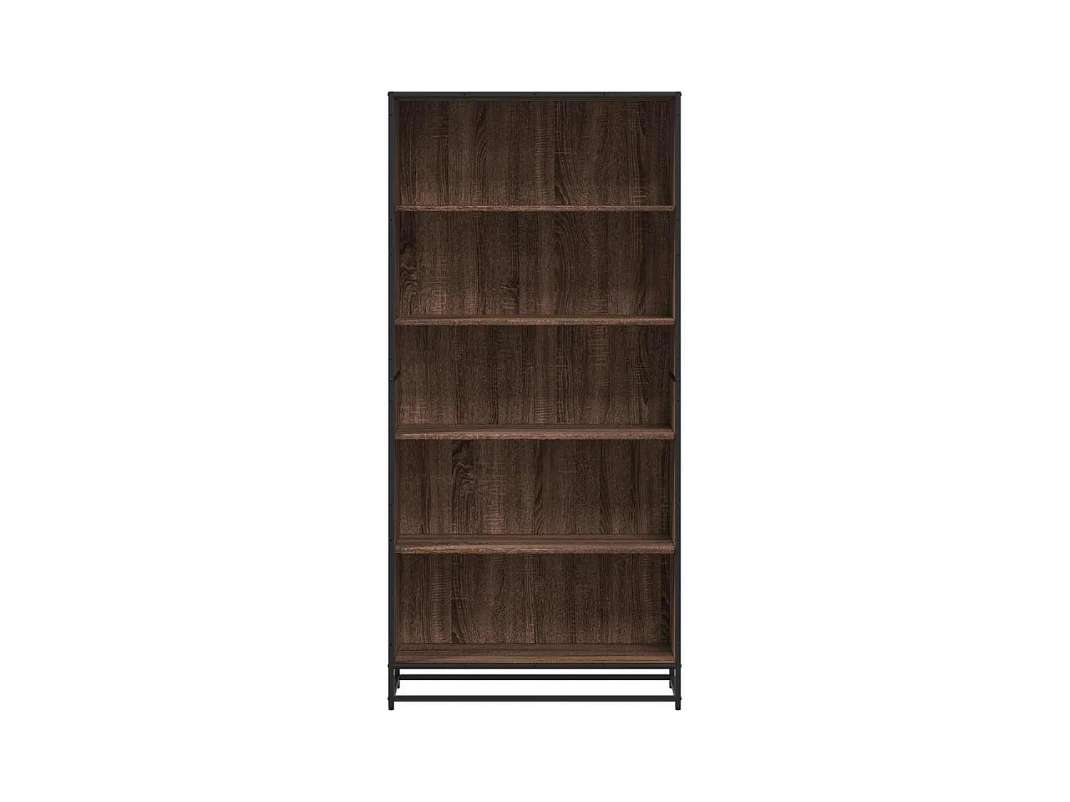 Bibliothèque | Etagère de rangement | Meuble de rangement chêne marron 80,5x35x170,5 cm bois d'ingénierie