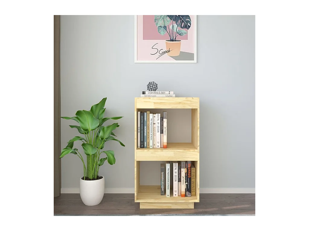 Bibliothèque | Etagère de rangement | Meuble de rangement 40x35x71 cm bois de pin massif