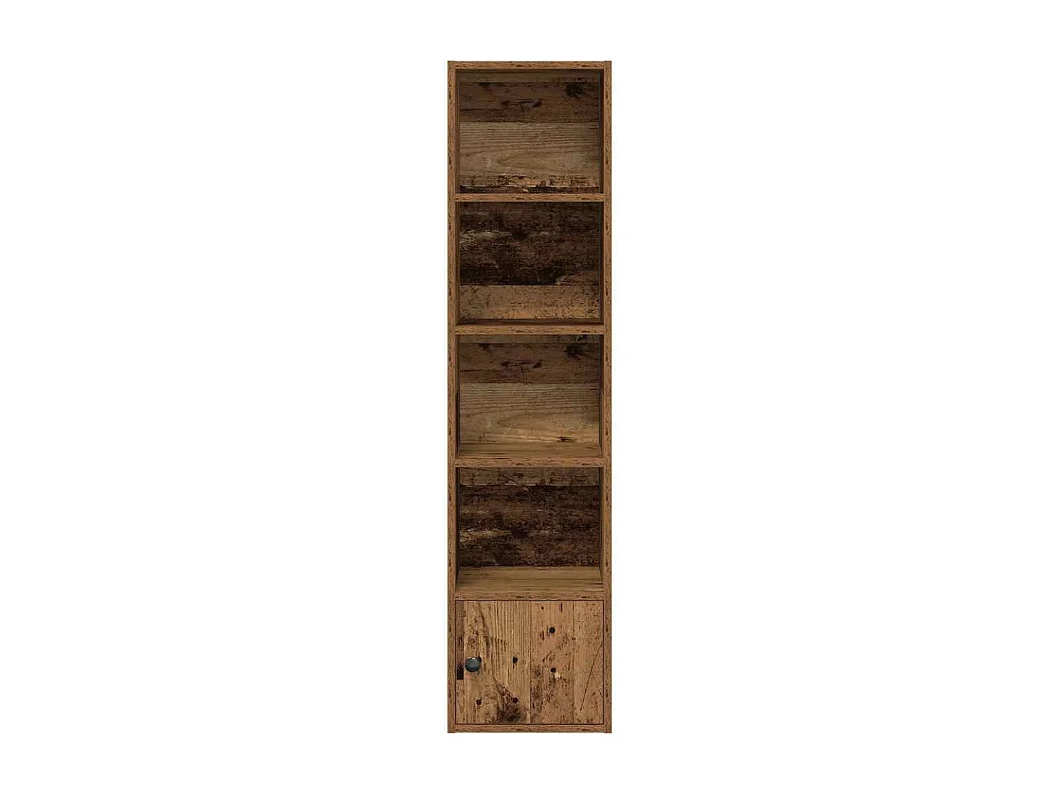 Bibliothèque | Etagère de rangement | Meuble de rangement vieux bois 31x24x127 cm bois d'ingénierie