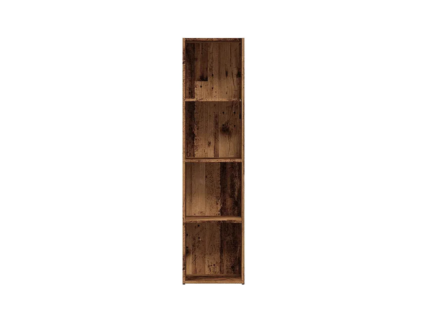 Bibliothèque | Etagère de rangement | Meuble de rangement vieux bois 36x30x143 cm Bois d'ingénierie