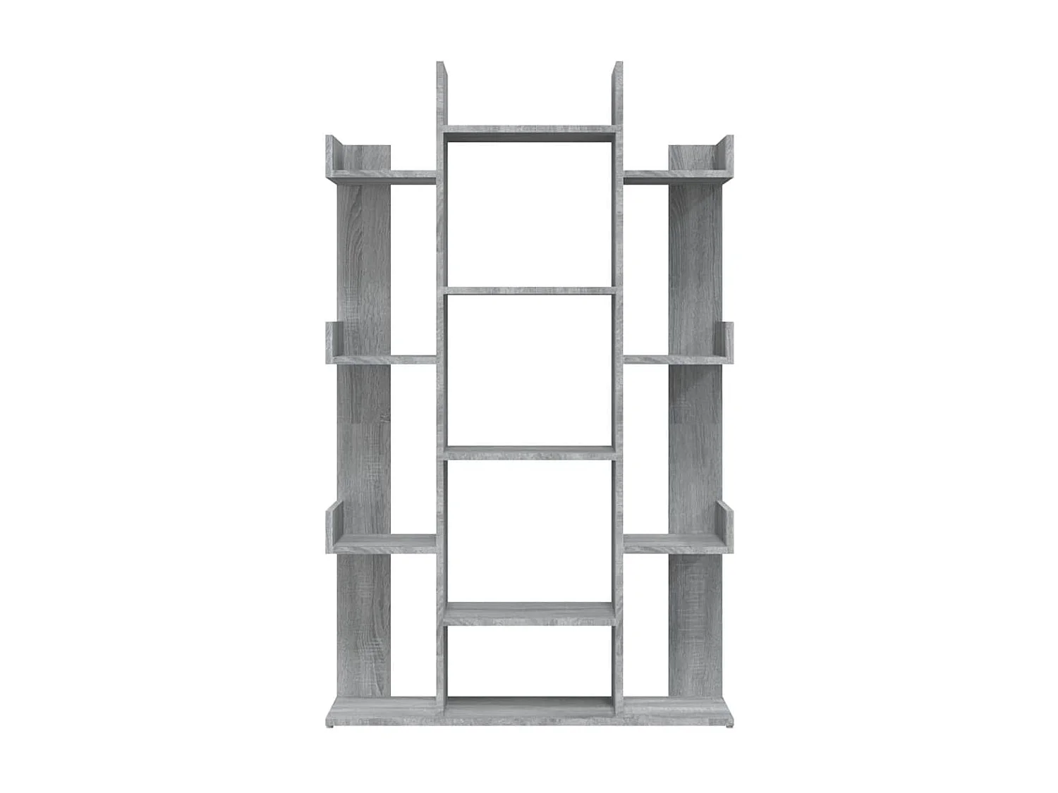 Libreria | Scaffale | Mobile di stoccaggio Grigio Sonoma 86x25,5x140 cm in Legno Multistrato