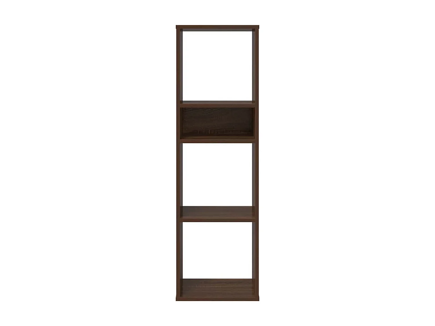 Bibliothèque | Etagère de rangement | Meuble de rangement chêne marron 34x31x112 cm bois d'ingénierie