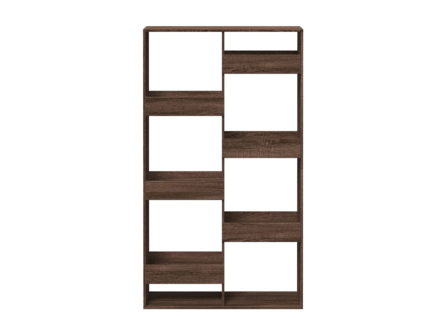 Libreria | Scaffale | Mobile di stoccaggio Rovere Marrone 100x33x175 cm in Legno Multistrato