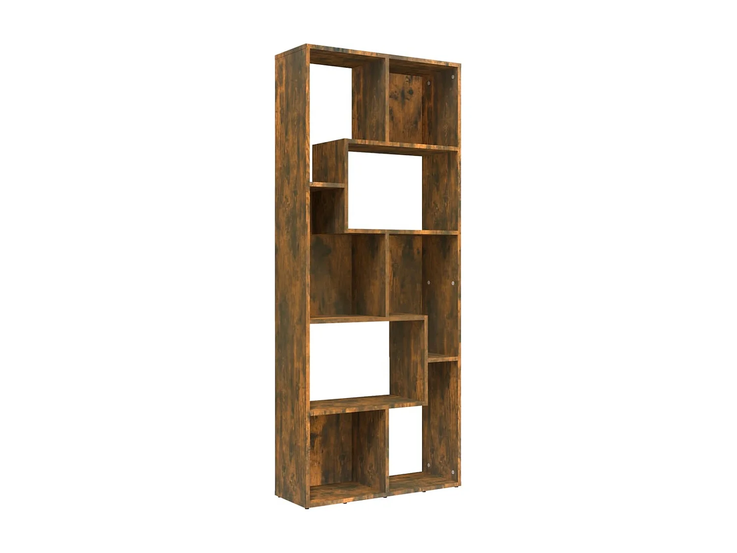 Libreria | Scaffale | Mobile di stoccaggio Rovere Fumo 67x24x161 cm in Legno Multistrato