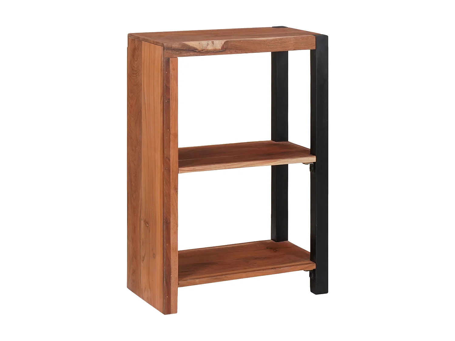 Bibliothèque | Etagère de rangement | Meuble de rangement 80 x 30 x 110 cm Bois d'Acacia Massif