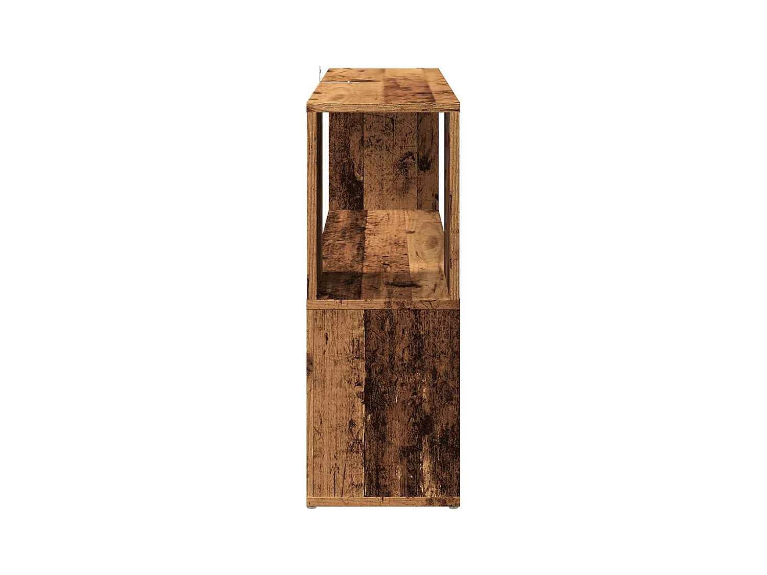 Bibliothèque | Etagère de rangement | Meuble de rangement vieux bois 100x24x63 cm bois d'ingénierie