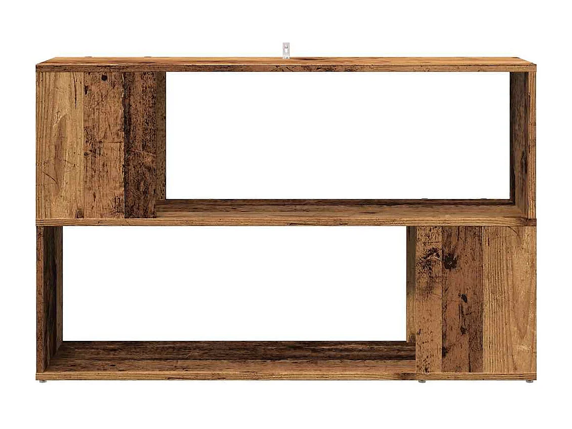 Libreria | Scaffale | Mobile di stoccaggio Legno Antico 100x24x63 cm in Truciolato