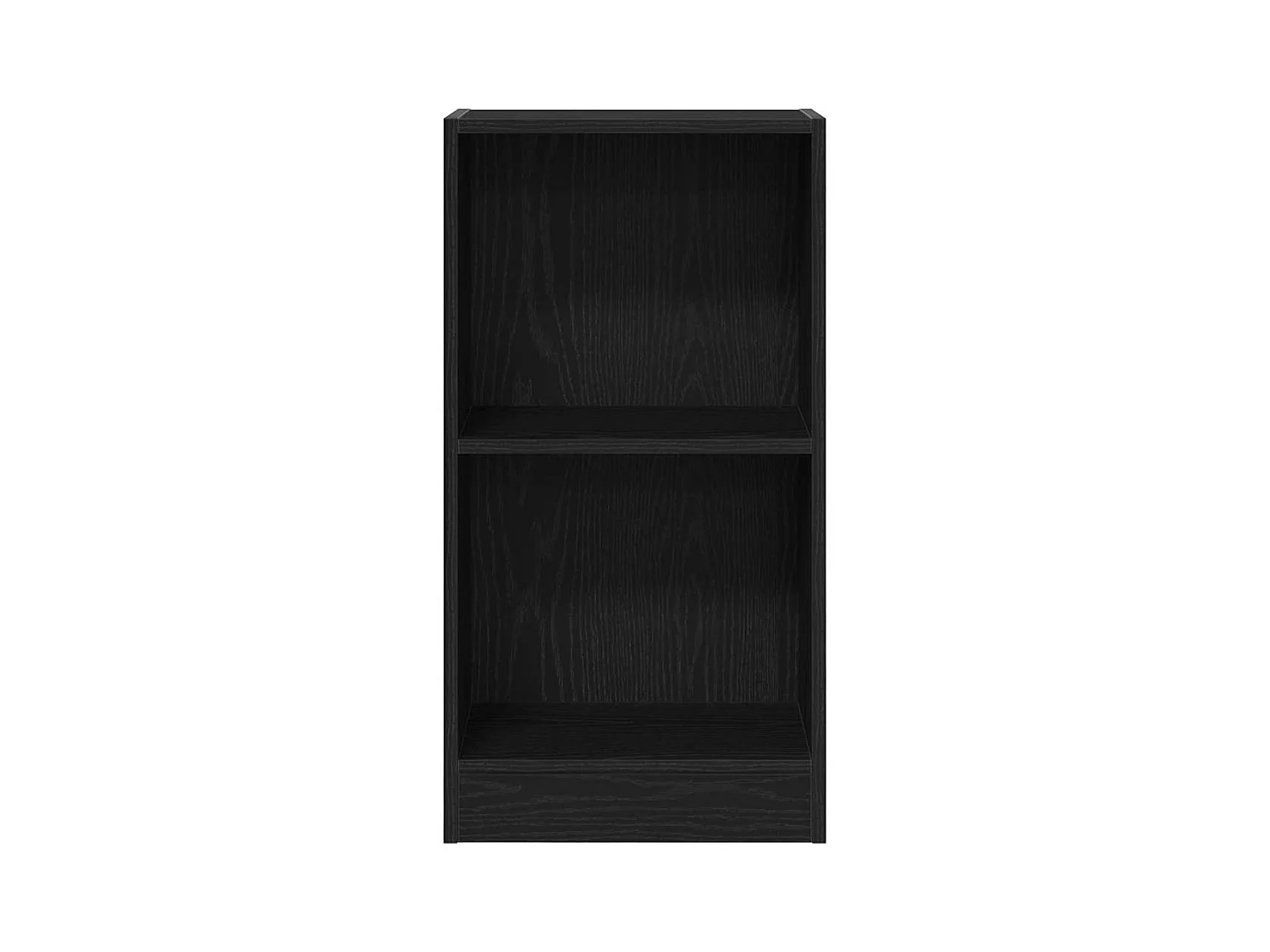 Bibliothèque | Etagère de rangement | Meuble de rangement chêne noir 40x24x76 cm bois d'ingénierie