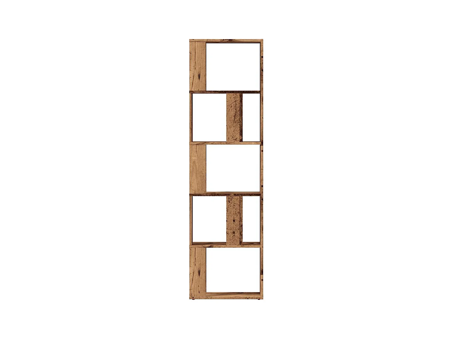 Bibliothèque | Etagère de rangement | Meuble de rangement vieux bois 45x24x159 cm bois d'ingénierie