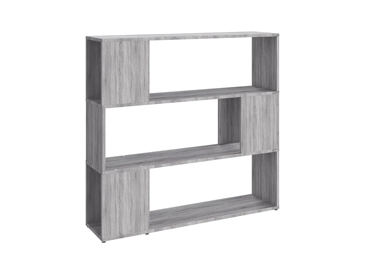Bibliothèque | Etagère de rangement | Meuble de rangement Sonoma gris 100x24x94 cm