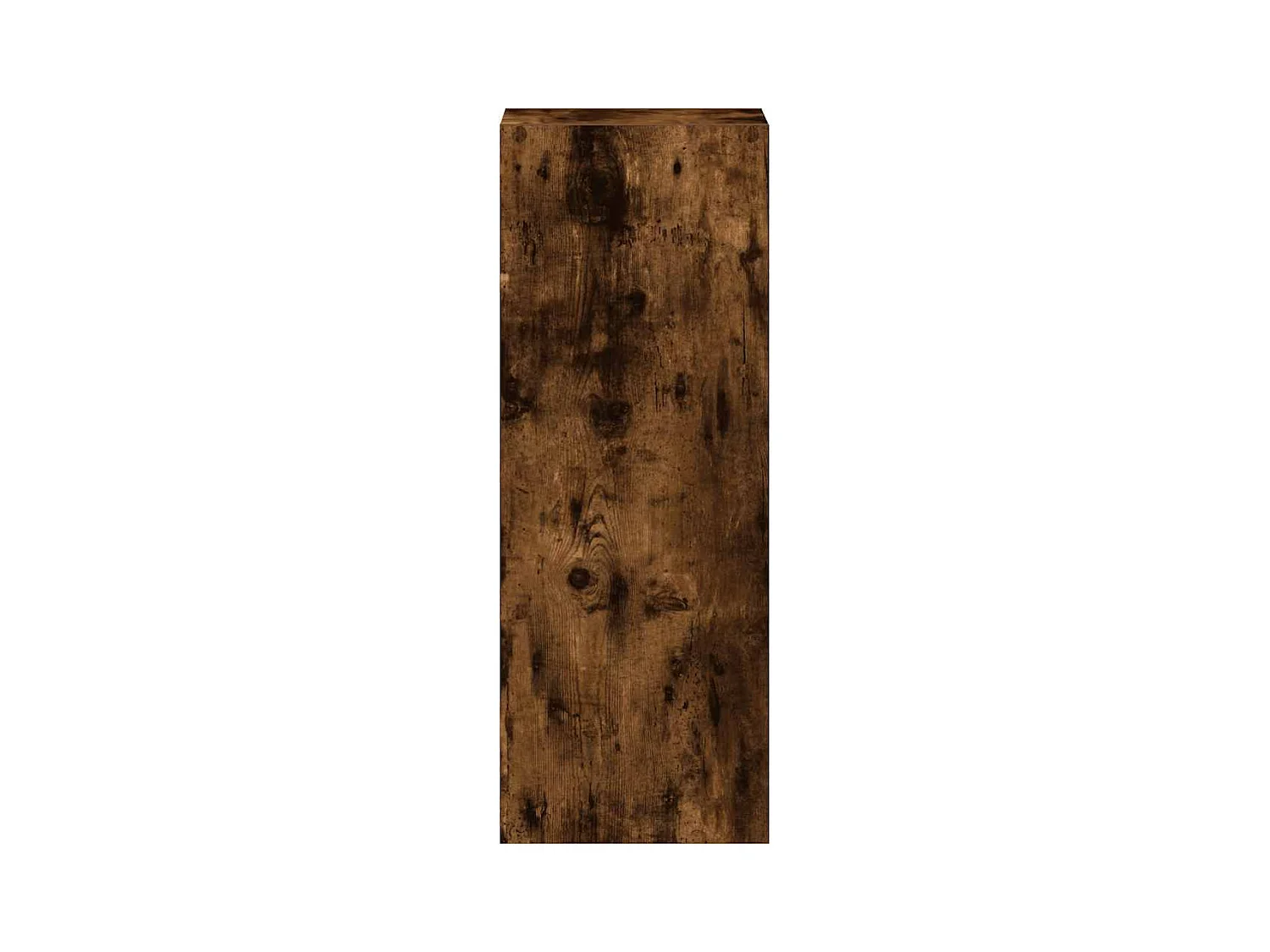 Bibliothèque | Etagère de rangement | Meuble de rangement empilable chêne fumé 30x30x80 cm bois d'ingénierie