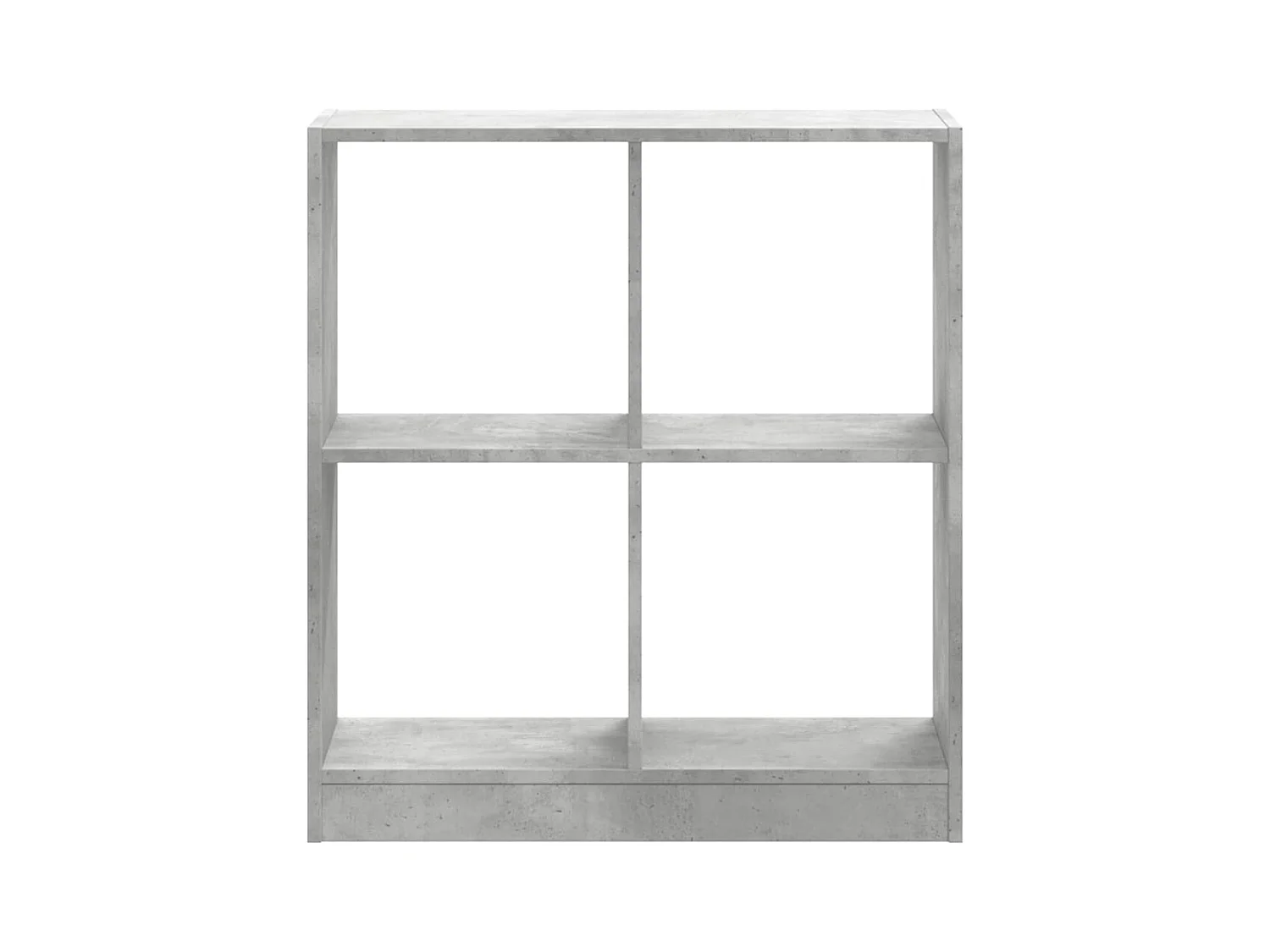 Bibliothèque | Etagère de rangement | Meuble de rangement gris béton 68,5x32x75 cm bois d'ingénierie