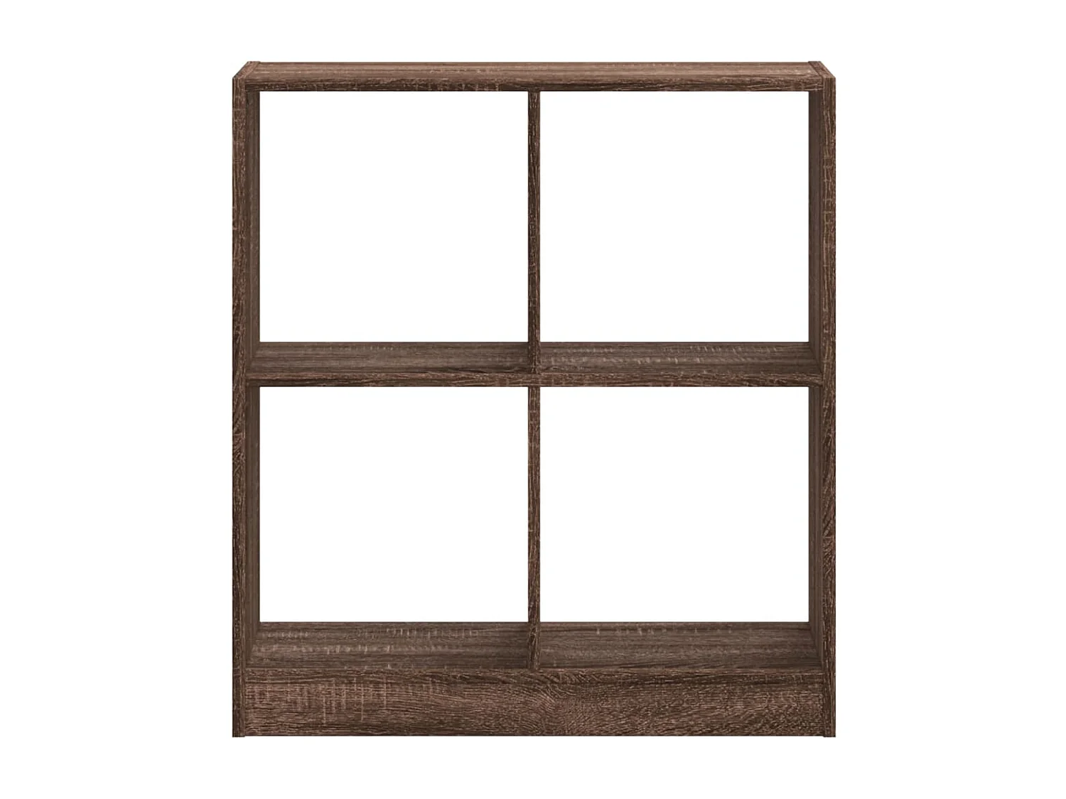 Libreria | Scaffale | Mobile di stoccaggio Rovere Marrone 68,5x32x75 cm in Legno Multistrato