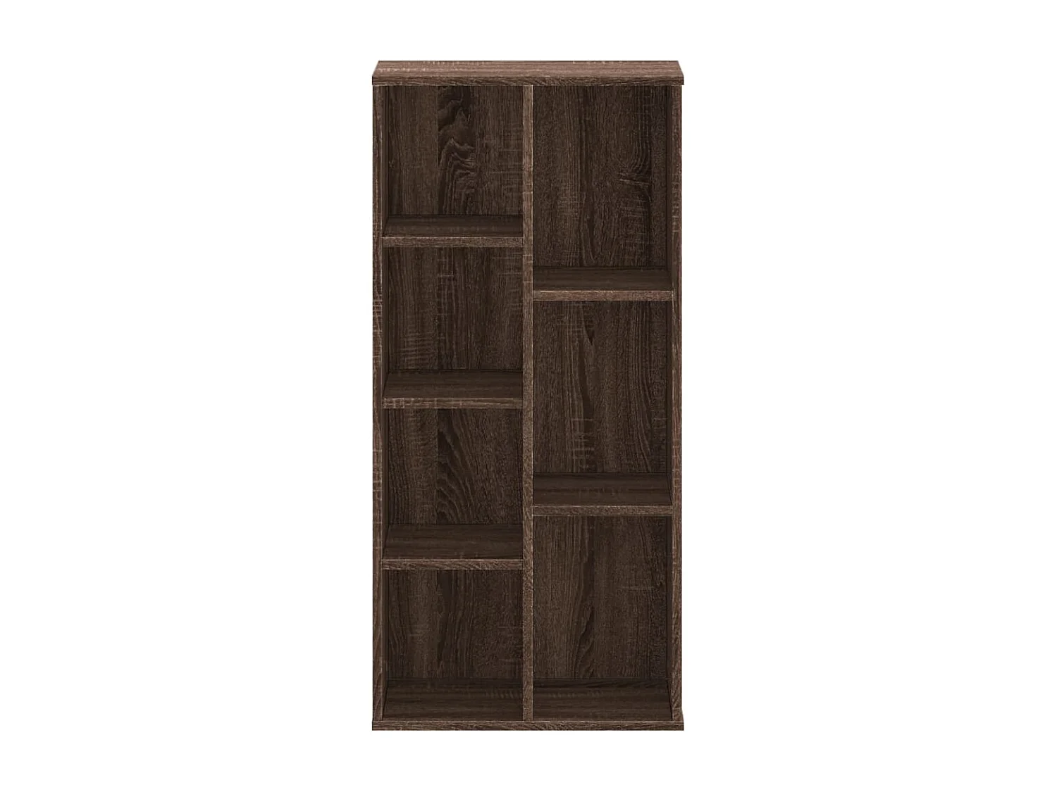 Libreria | Scaffale | Mobile di stoccaggio Rovere Marrone 50x25x105 cm in Legno Multistrato