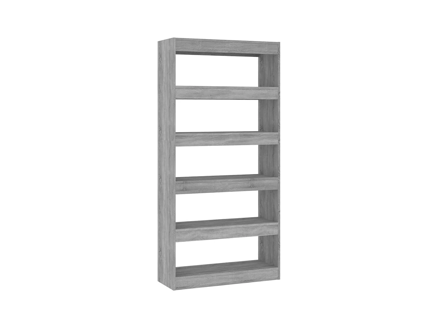 Bibliothèque | Etagère de rangement | Meuble de rangement Sonoma gris Bois d'ingénierie