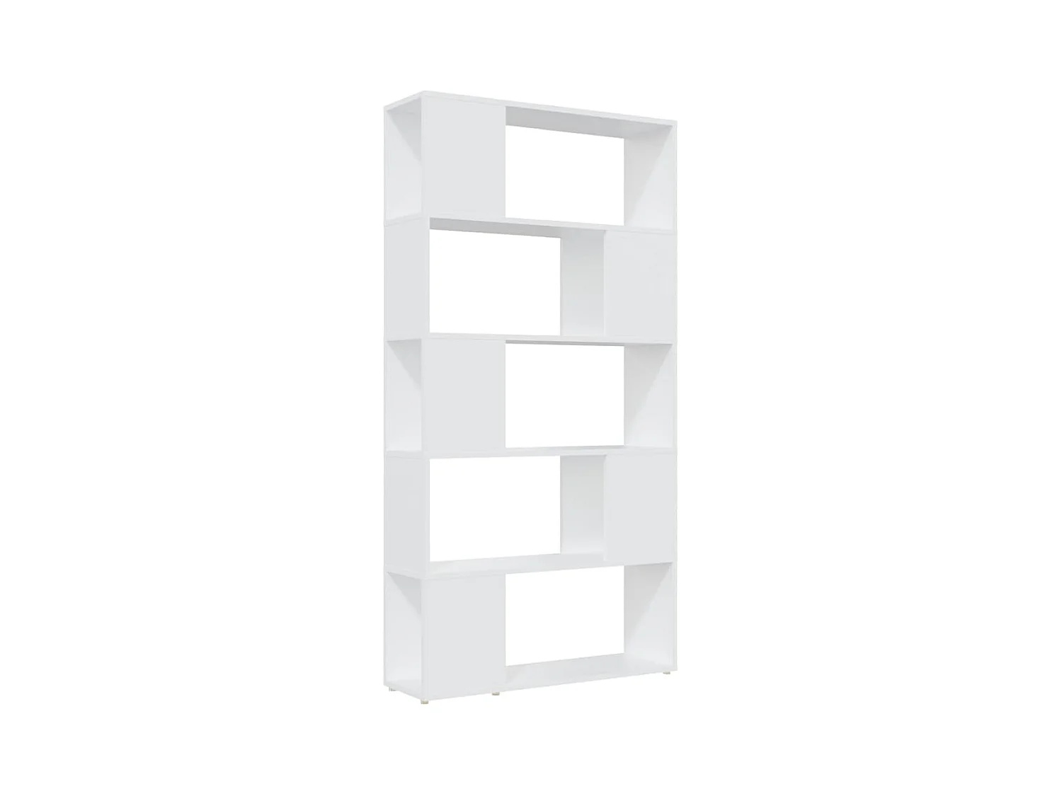 Bibliothèque | Etagère de rangement | Meuble de rangement Blanc 80x24x155 cm