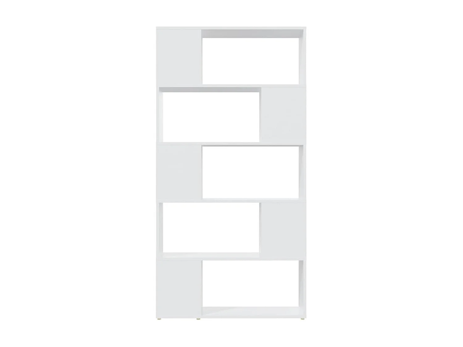 Bibliothèque | Etagère de rangement | Meuble de rangement Blanc 80x24x155 cm