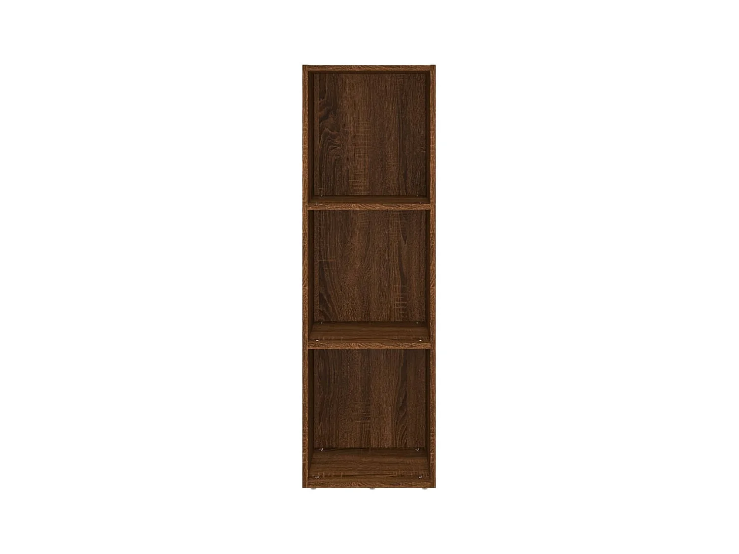 Bibliothèque Meuble TV | Etagère de rangement | Meuble de rangement chêne marron 36x30x114cm bois ingénierie