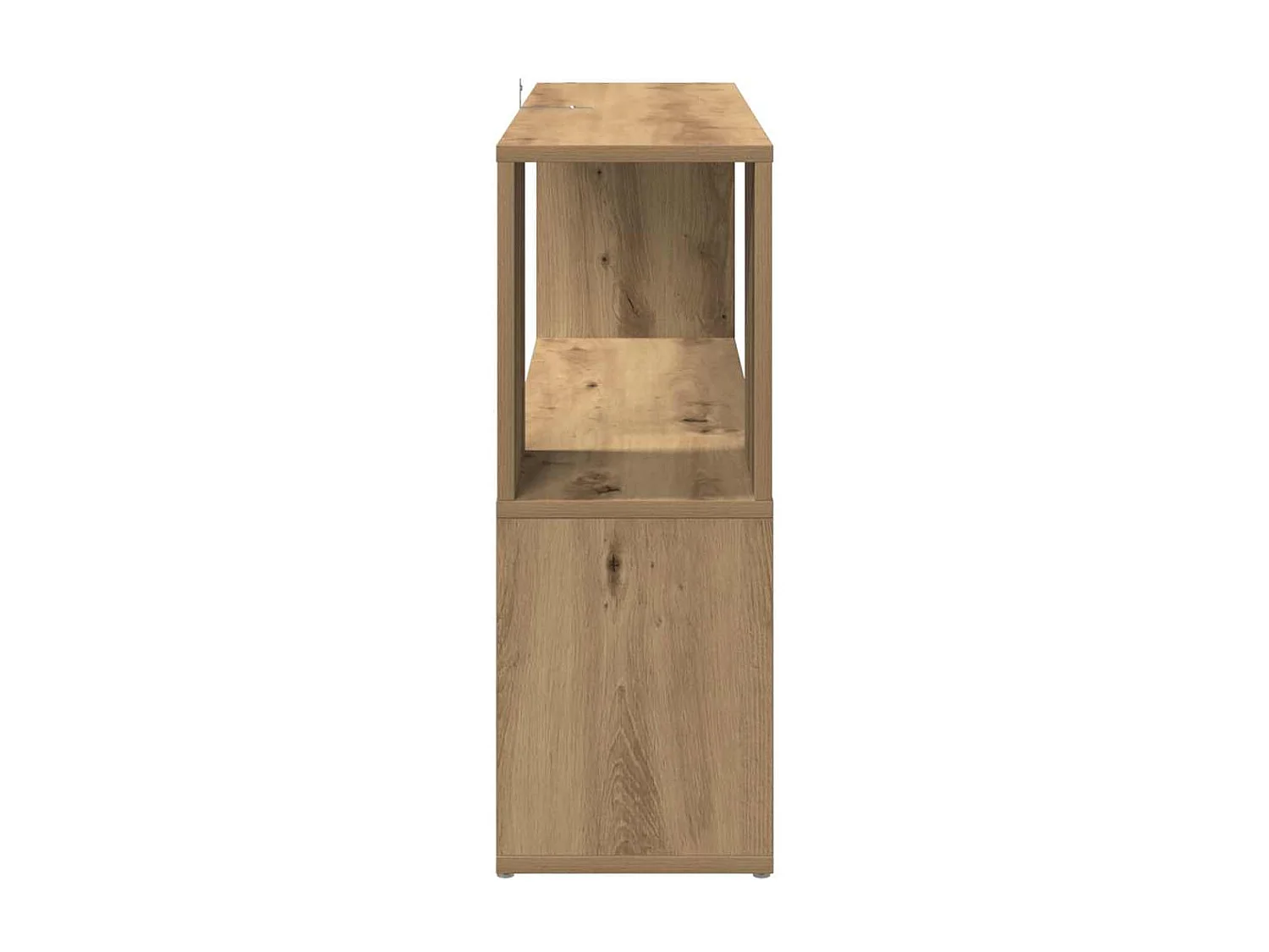 Bibliothèque | Etagère de rangement | Meuble de rangement chêne artisanal 100x24x63 cm bois d'ingénierie