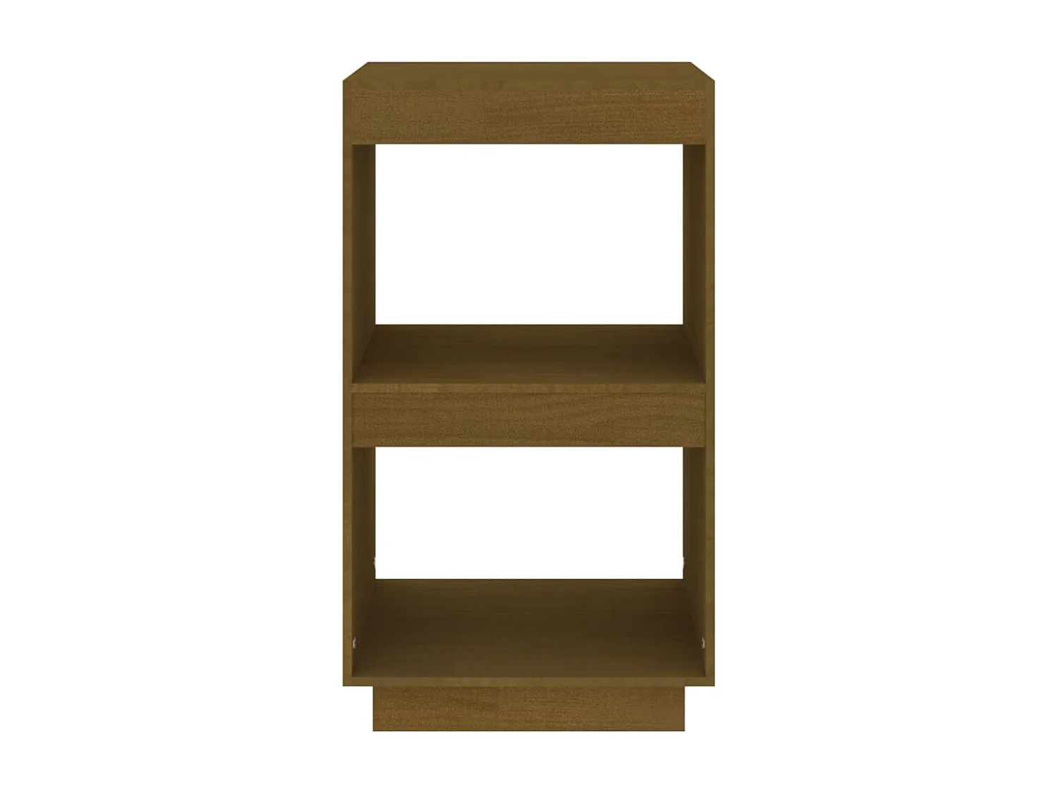 Libreria | Scaffale | Mobile di stoccaggio Marrone Ambra 40x35x71 cm in Legno Massello di Pino