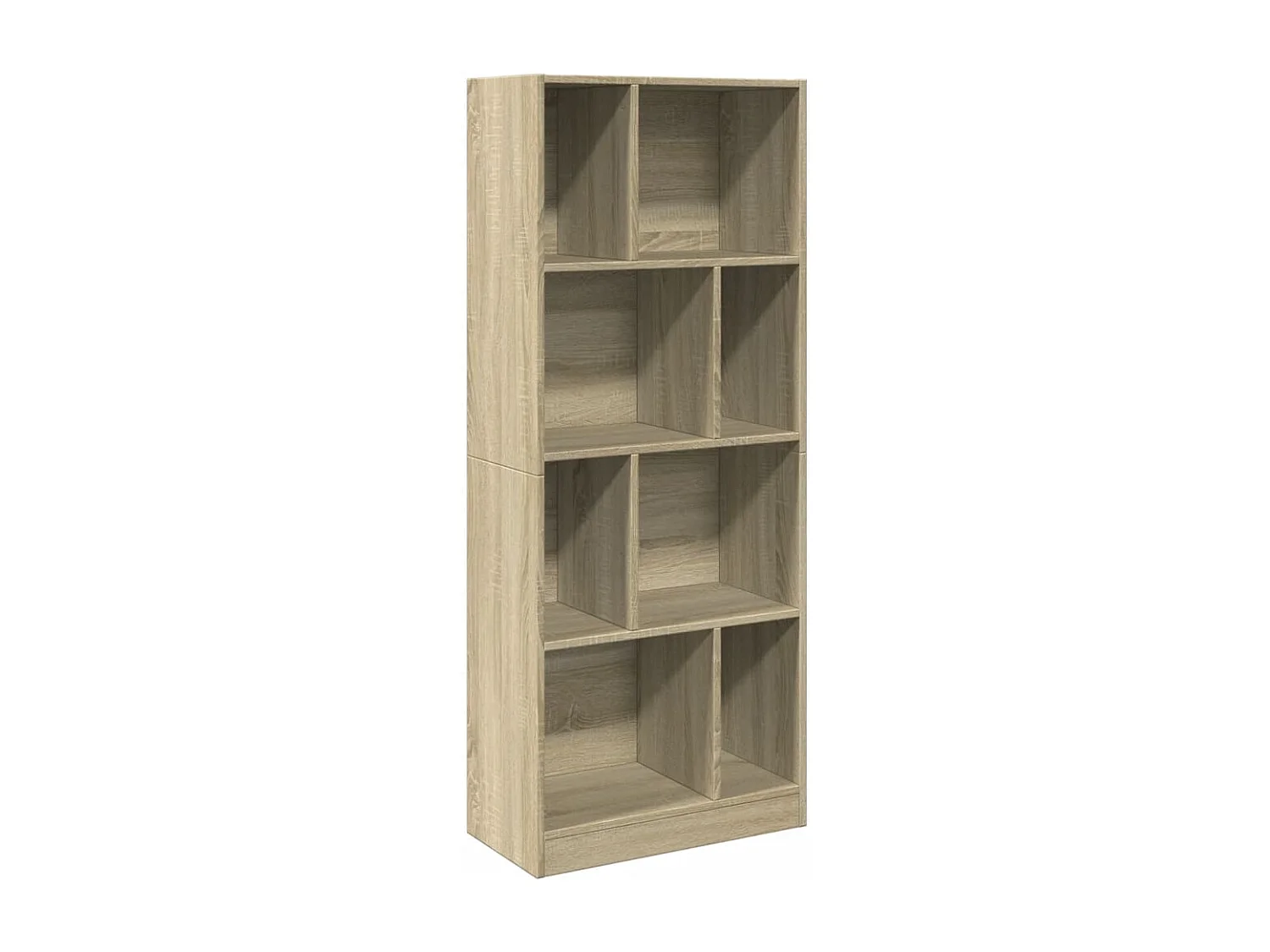 Libreria | Scaffale | Mobile di stoccaggio Rovere Sonoma 57x28,5x141 cm in Legno Multistrato