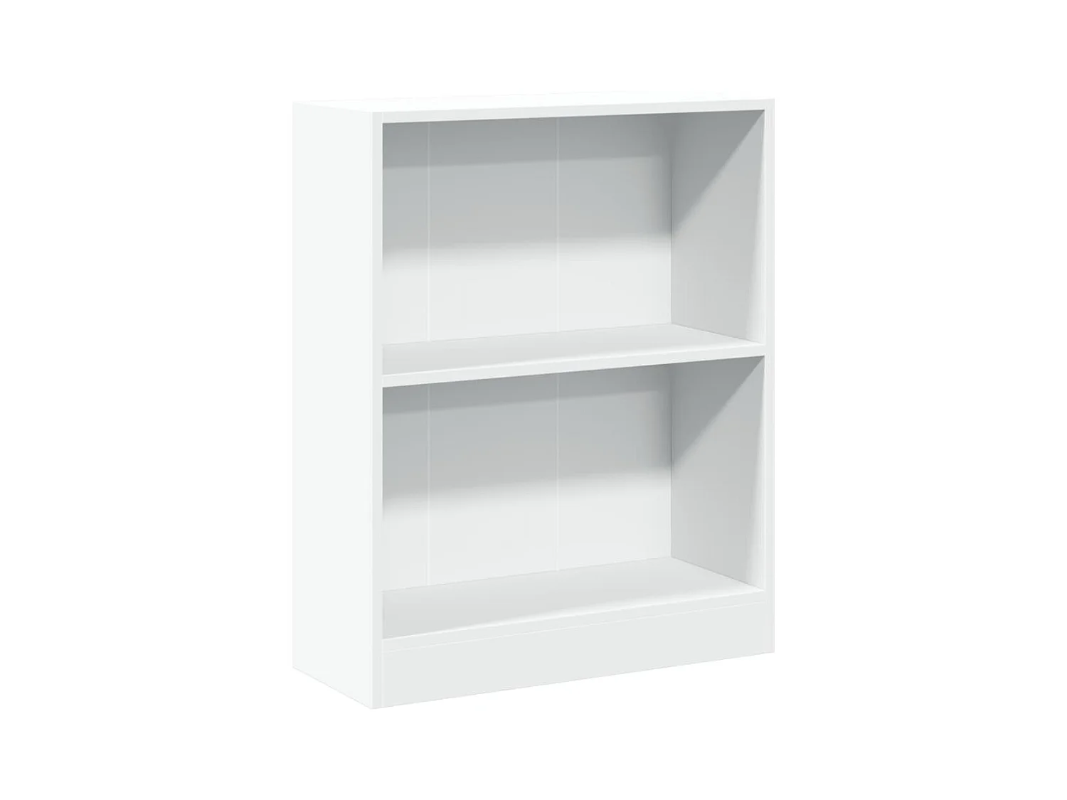 Bibliothèque | Etagère de rangement | Meuble de rangement Blanc 60x24x76 cm Bois d'ingénierie