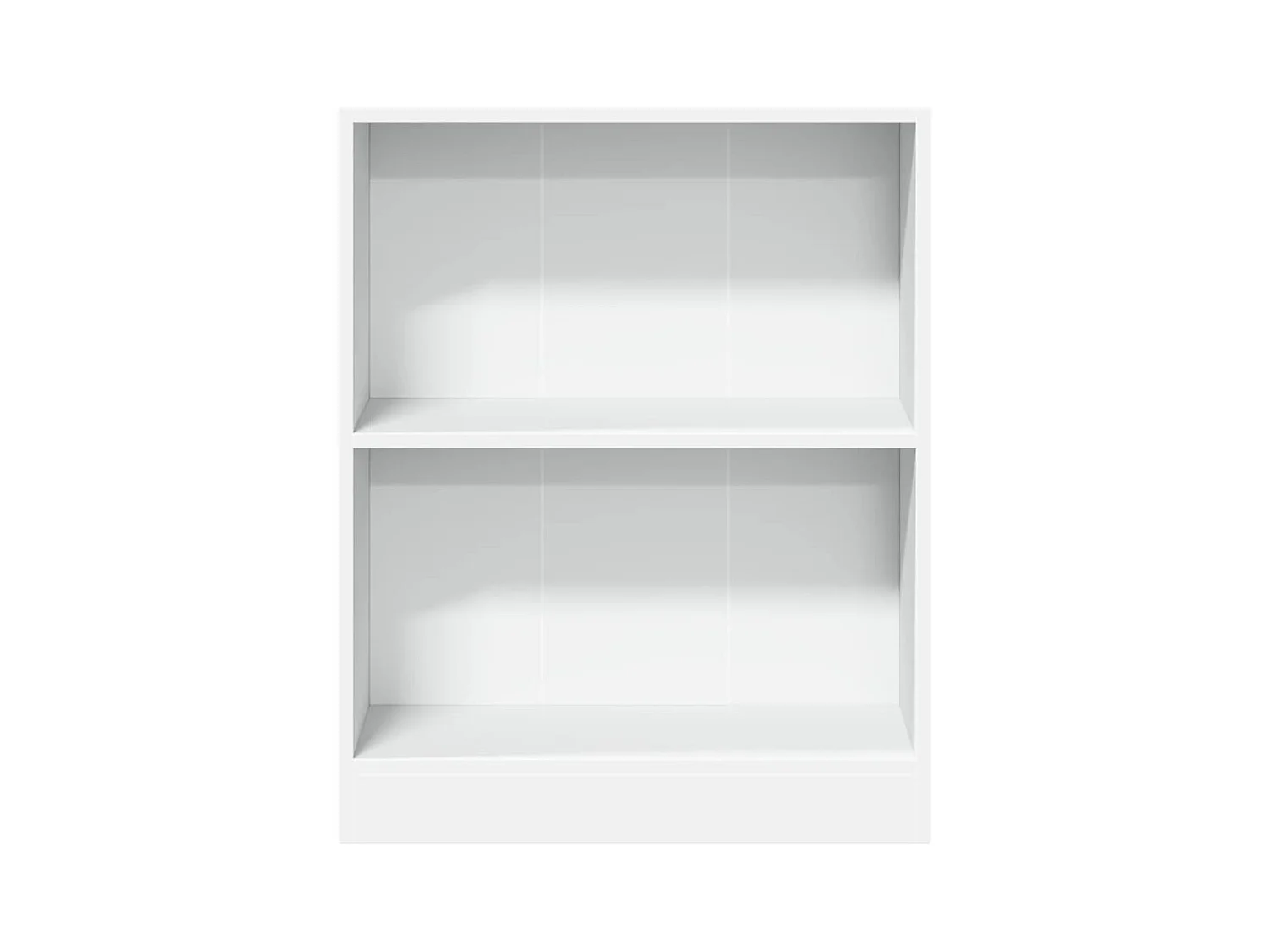 Bibliothèque | Etagère de rangement | Meuble de rangement Blanc 60x24x76 cm Bois d'ingénierie