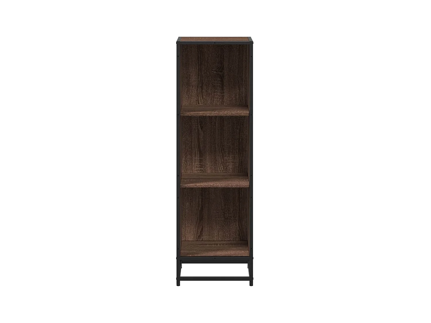 Bibliothèque | Etagère de rangement | Meuble de rangement chêne marron 33,5x33x107,5 cm bois d'ingénierie