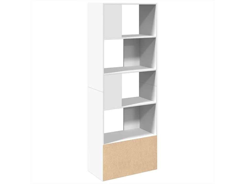 Bibliothèque | Etagère de rangement | Meuble de rangement blanc 70x36x189 cm bois d'ingénierie