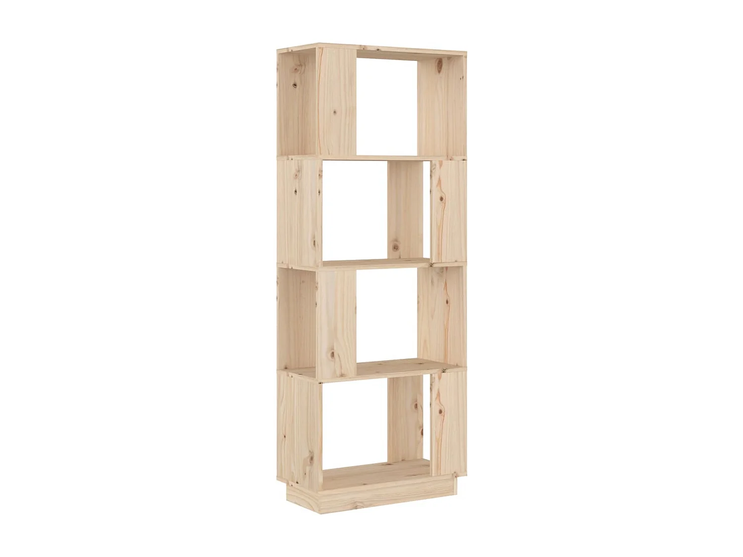 Bibliothèque | Etagère de rangement | Meuble de rangement 51x25x132 cm Pin solide