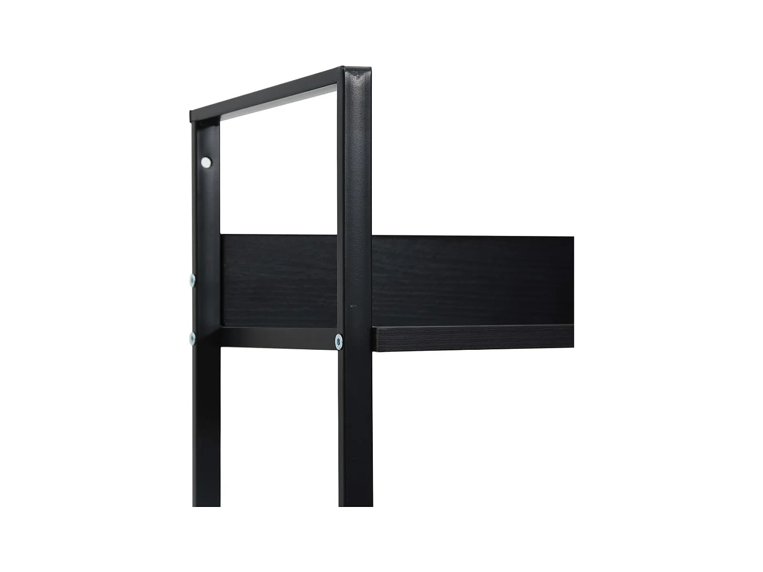 Armadio per Libri | Scaffale Libri | Mobile di stoccaggio 5 Ripiani Nero 60x27,6x128,5cm Legno Multistrato