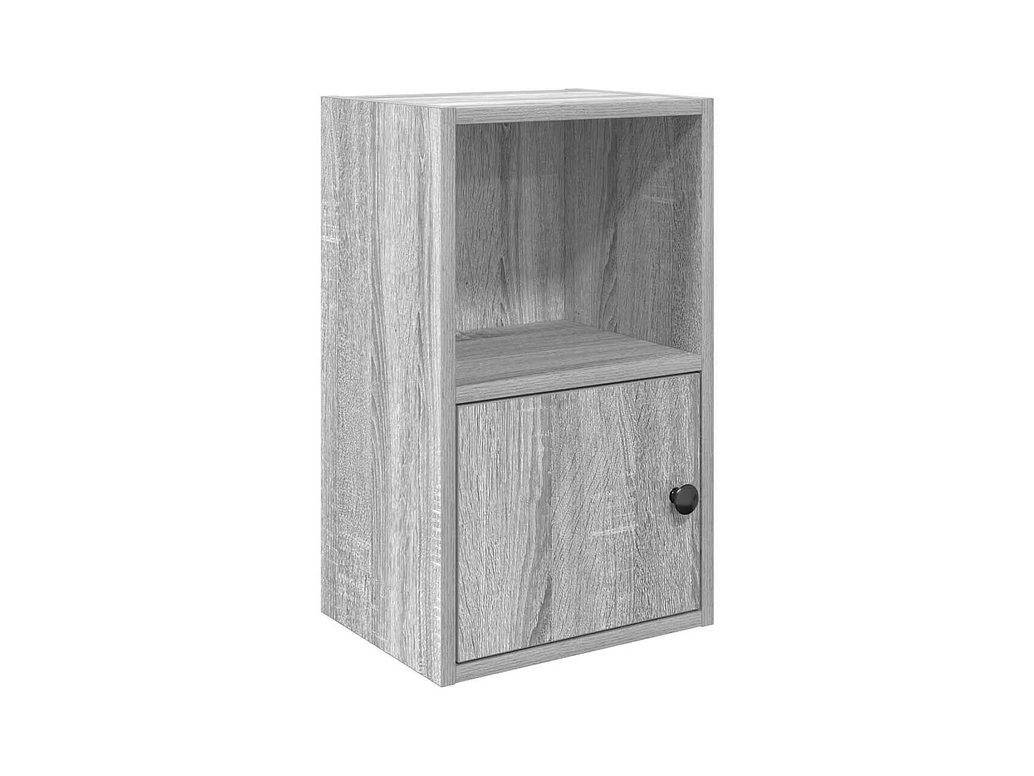 Bibliothèque | Etagère de rangement | Meuble de rangement sonoma gris 31x24x52 cm bois d'ingénierie