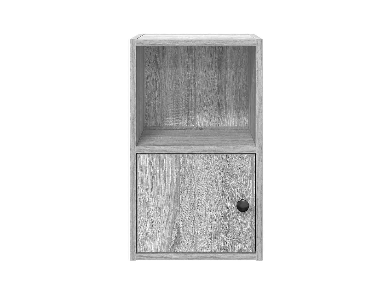 Bibliothèque | Etagère de rangement | Meuble de rangement sonoma gris 31x24x52 cm bois d'ingénierie