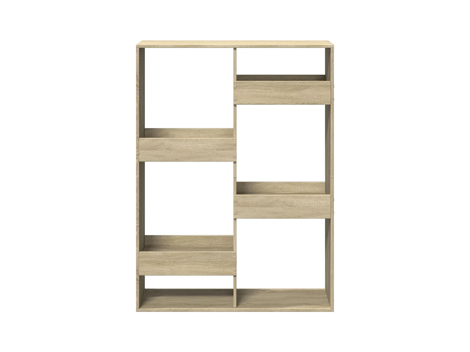 Bibliothèque | Etagère de rangement | Meuble de rangement chêne sonoma 100x33x135 cm bois d'ingénierie