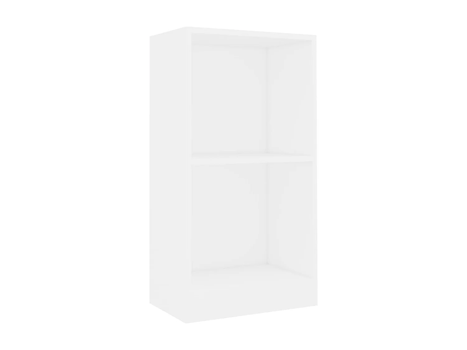 Bibliothèque | Etagère de rangement | Meuble de rangement blanc 40x24x75 cm bois d'ingénierie