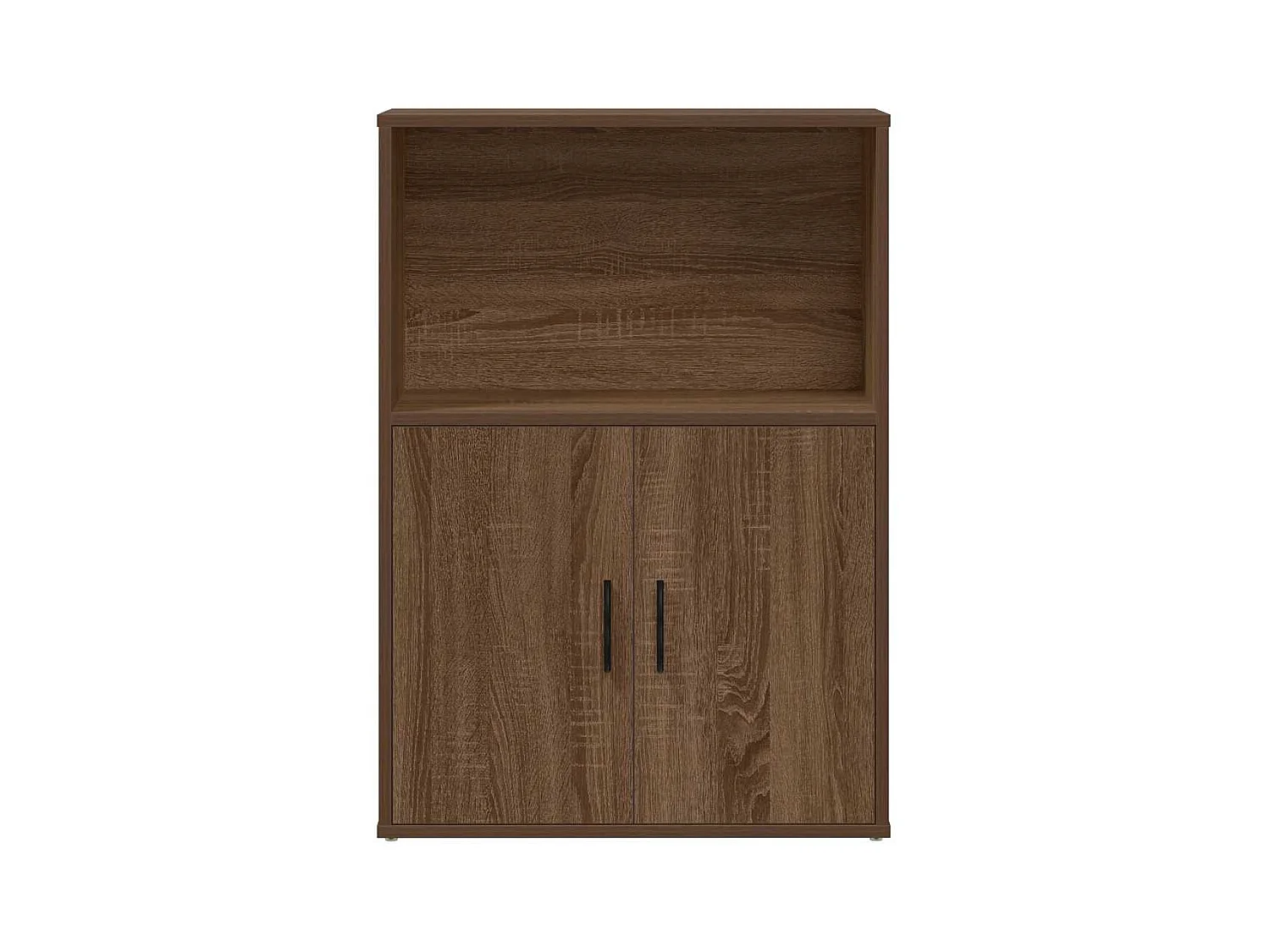 Bibliothèque | Etagère de rangement | Meuble de rangement chêne marron 60x24x85 cm bois d'ingénierie