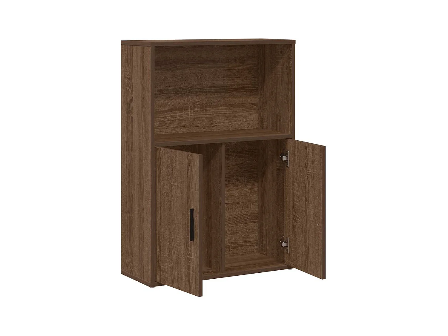Bibliothèque | Etagère de rangement | Meuble de rangement chêne marron 60x24x85 cm bois d'ingénierie