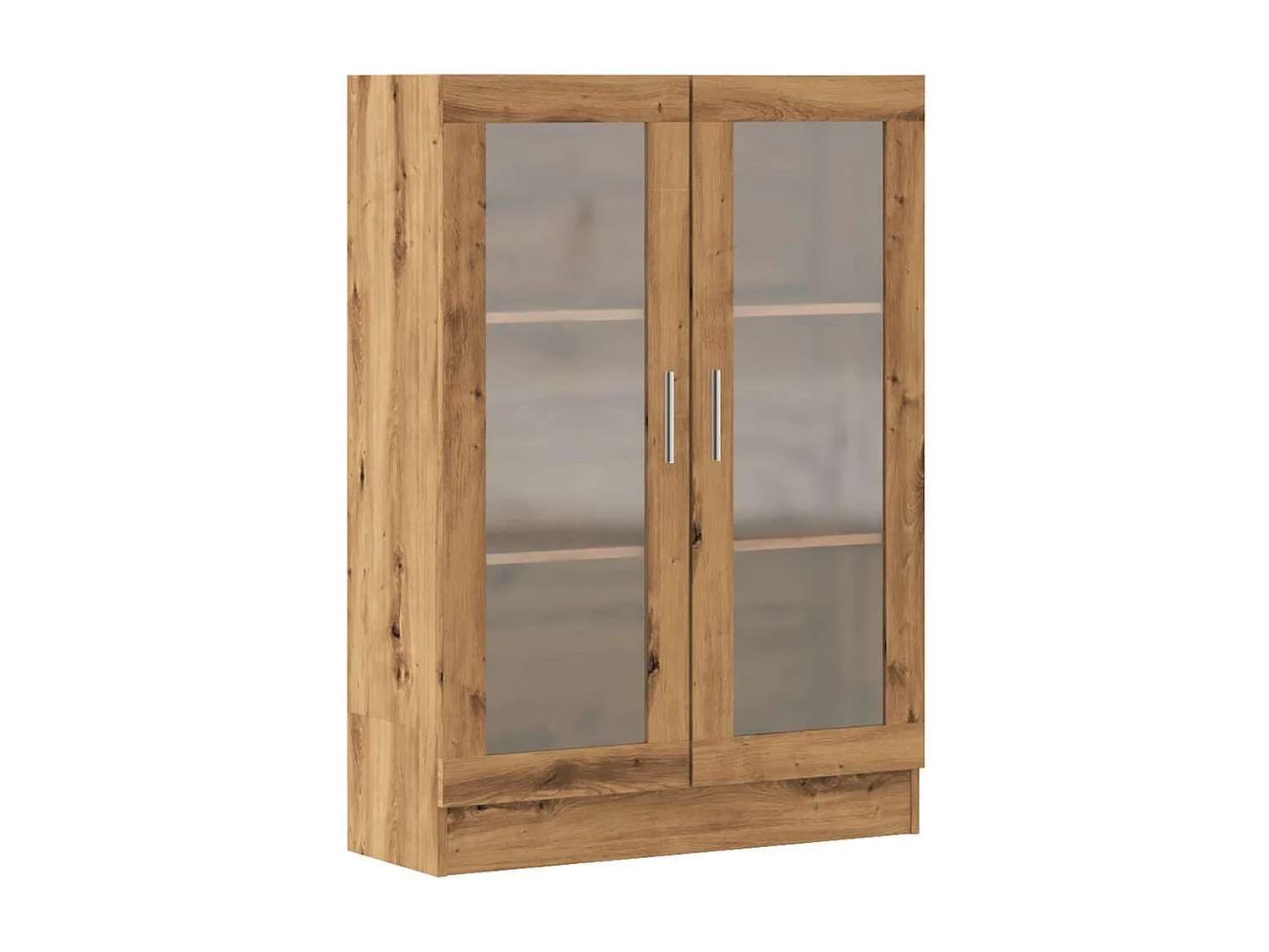 Bibliothèque | Etagère de rangement | Meuble de rangement chêne artisanal 82,5x30,5x115 cm bois d'ingénierie