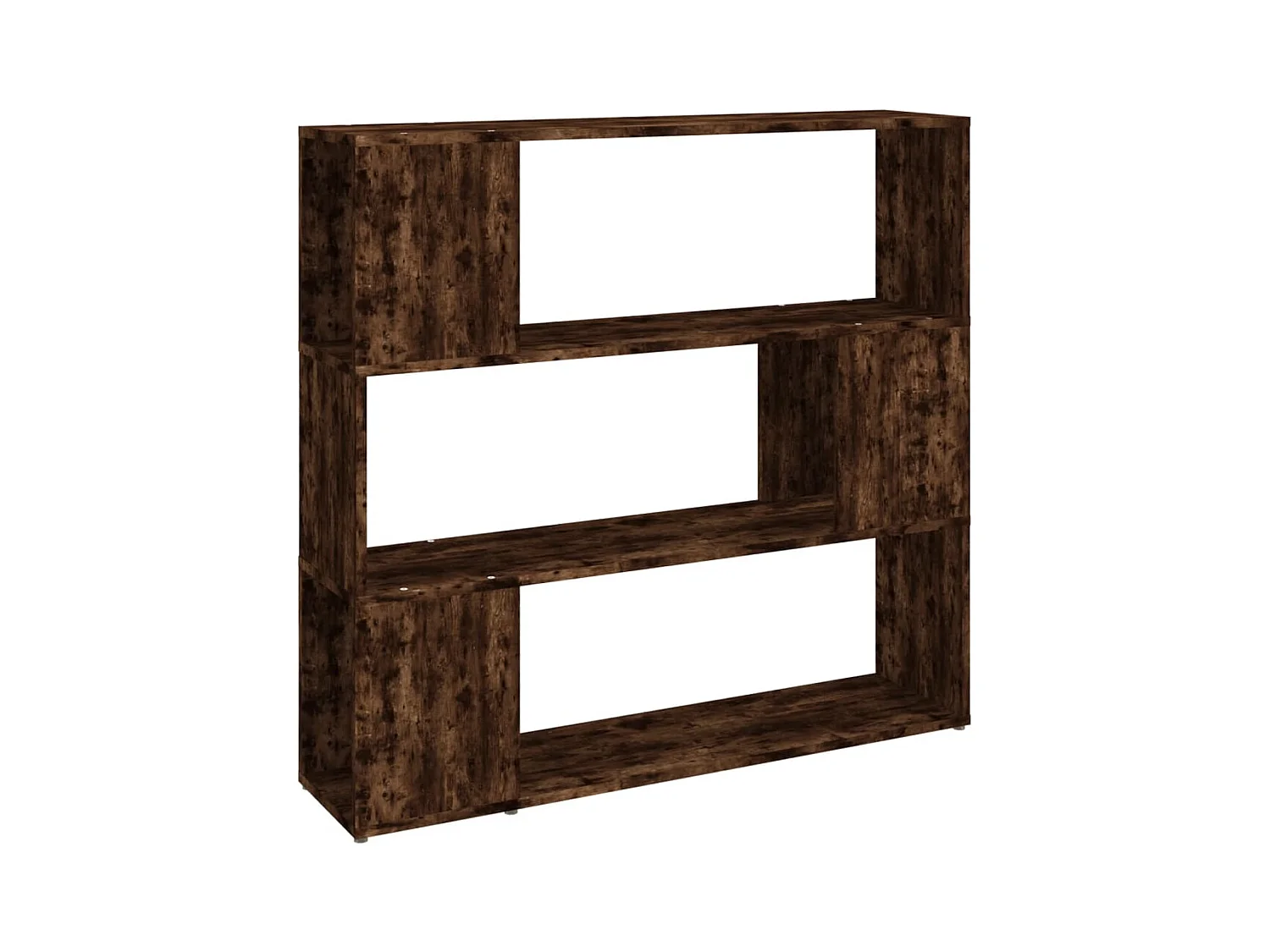 Bibliothèque | Etagère de rangement | Meuble de rangement Chêne fumé 100x24x94 cm