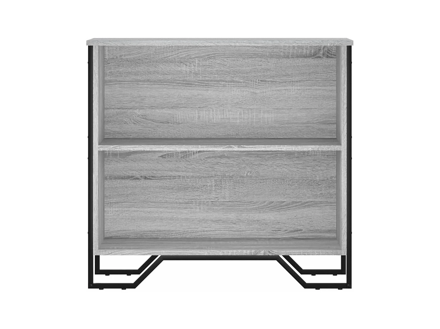 Bibliothèque | Etagère de rangement | Meuble de rangement sonoma gris 80x31x74,5 cm bois d'ingénierie