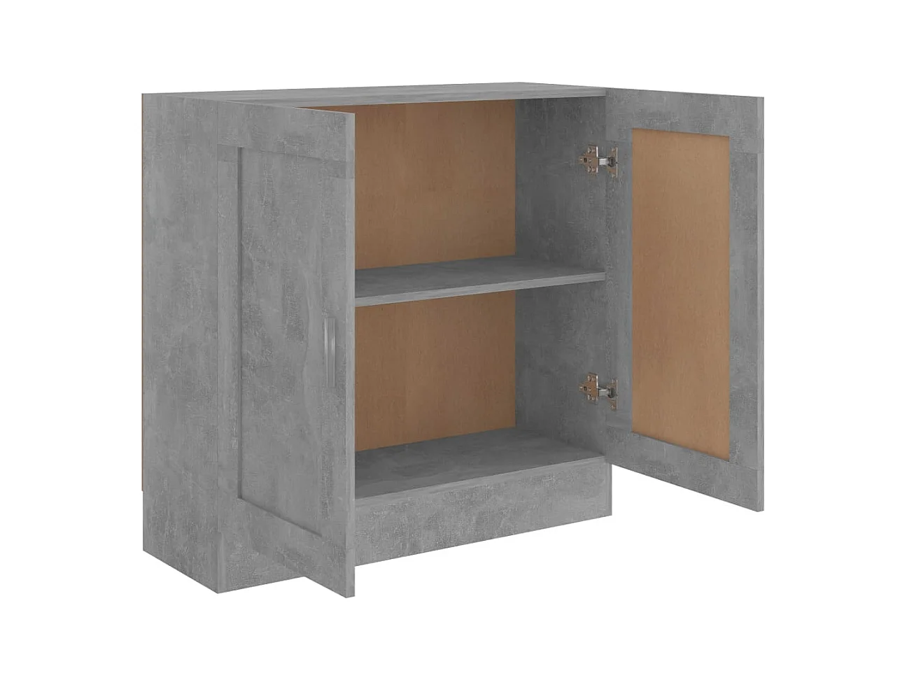 Bibliothèque | Etagère de rangement | Meuble de rangement Gris béton 82,5x30,5x80 cm Bois d'ingénierie
