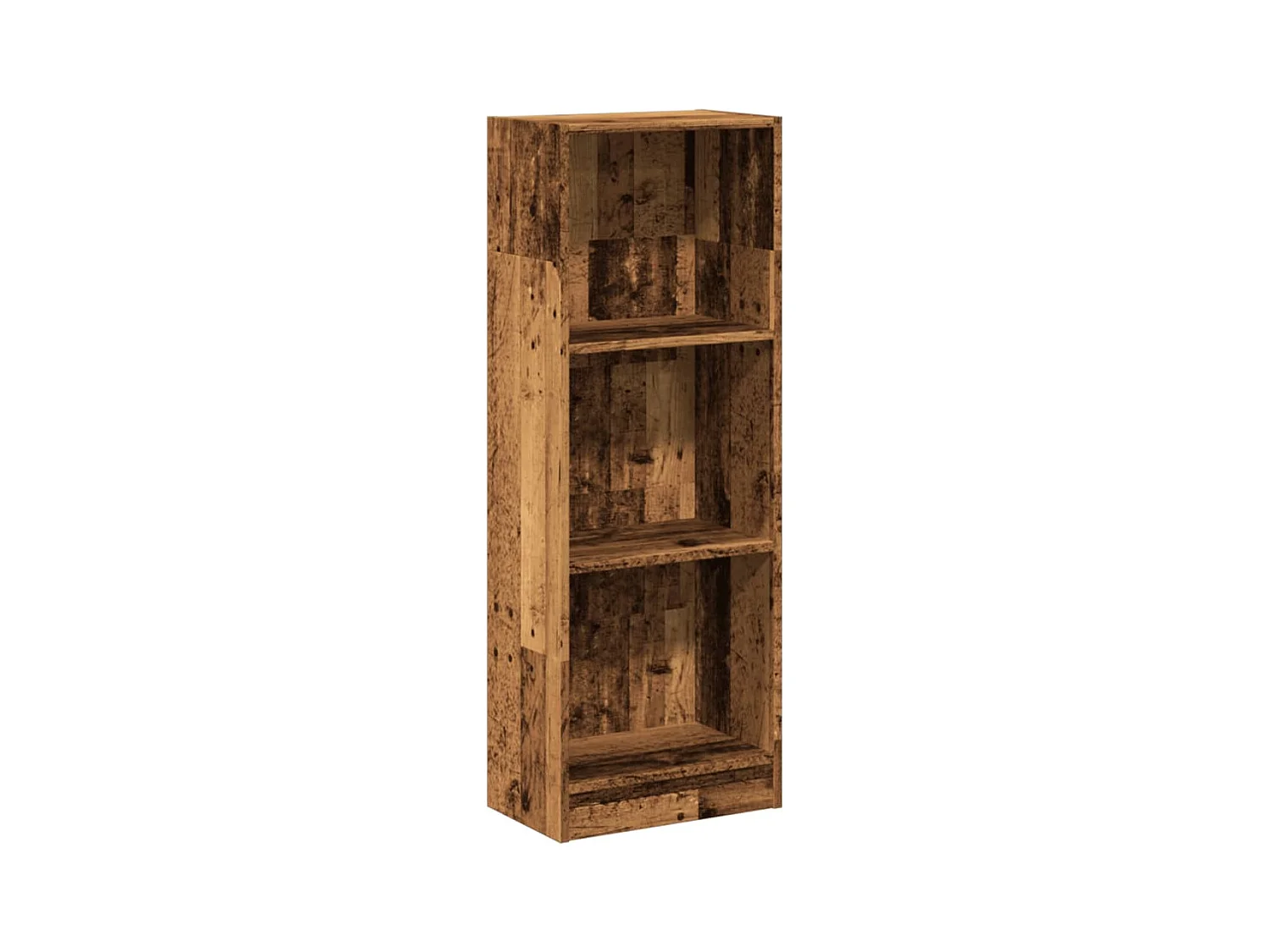 Bibliothèque | Etagère de rangement | Meuble de rangement vieux bois 40x24x109 cm bois d'ingénierie